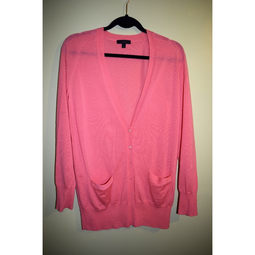 J.CREW CLASSIC MERINO WOOL LONG CARDIGAN sweater